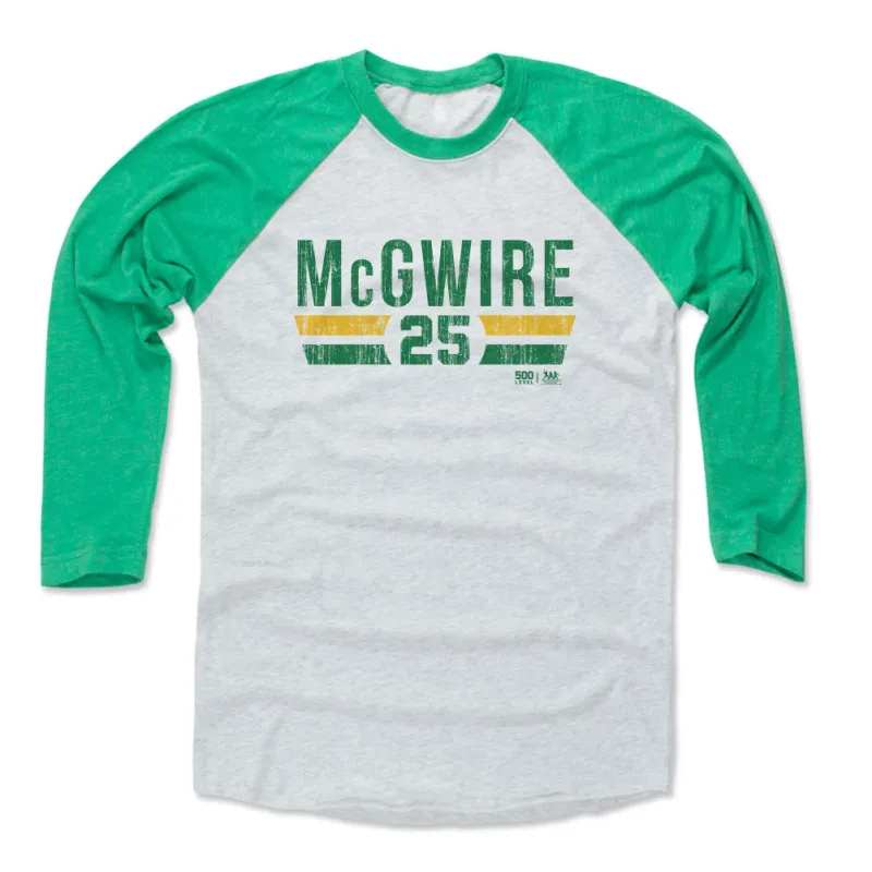 Mark McGwire Oakland Font sold by 500 Level