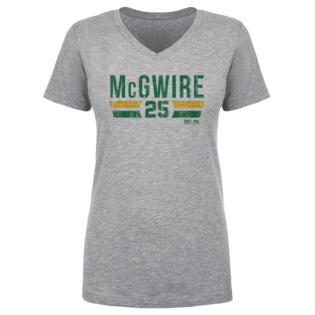 Mark McGwire Oakland Font sold by 500 Level product image thumbnail 2