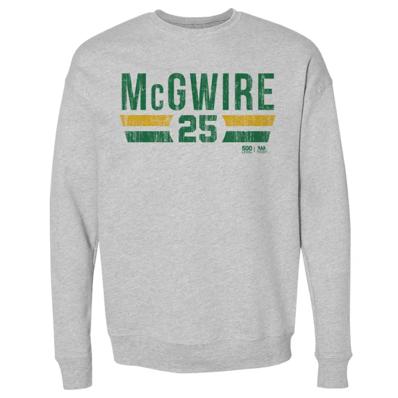 Mark McGwire Oakland Font sold by 500 Level