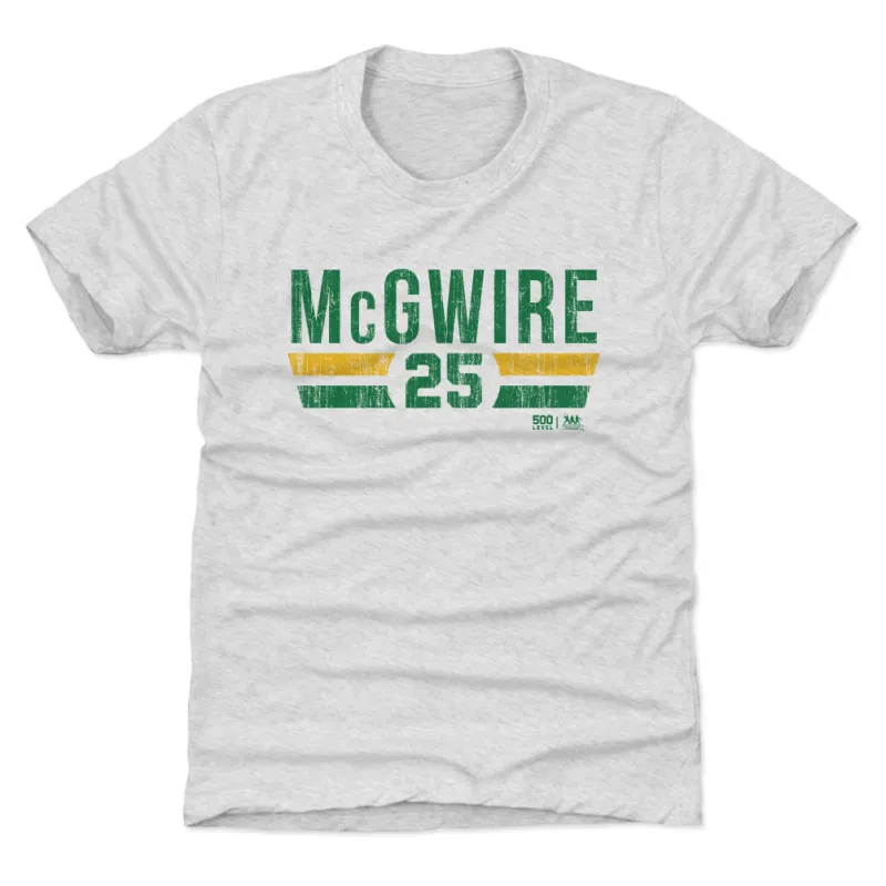 Mark McGwire Oakland Font sold by 500 Level