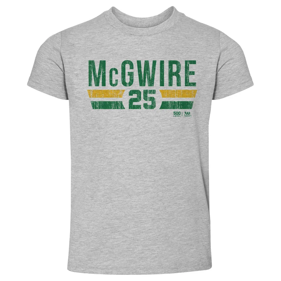 Mark McGwire Oakland Font sold by 500 Level