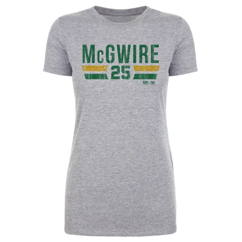 Mark McGwire Oakland Font sold by 500 Level