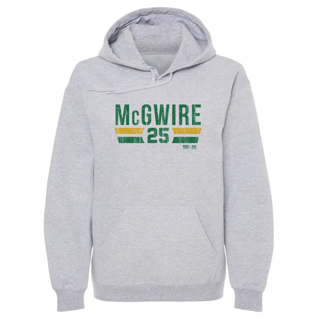 Mark McGwire Oakland Font sold by 500 Level