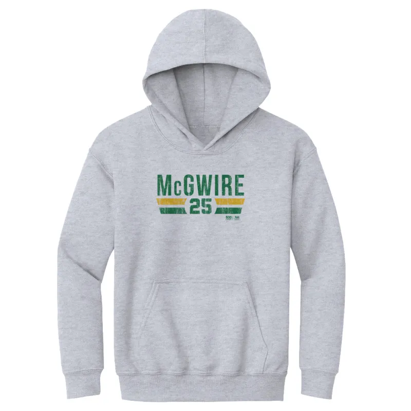 Mark McGwire Oakland Font sold by 500 Level