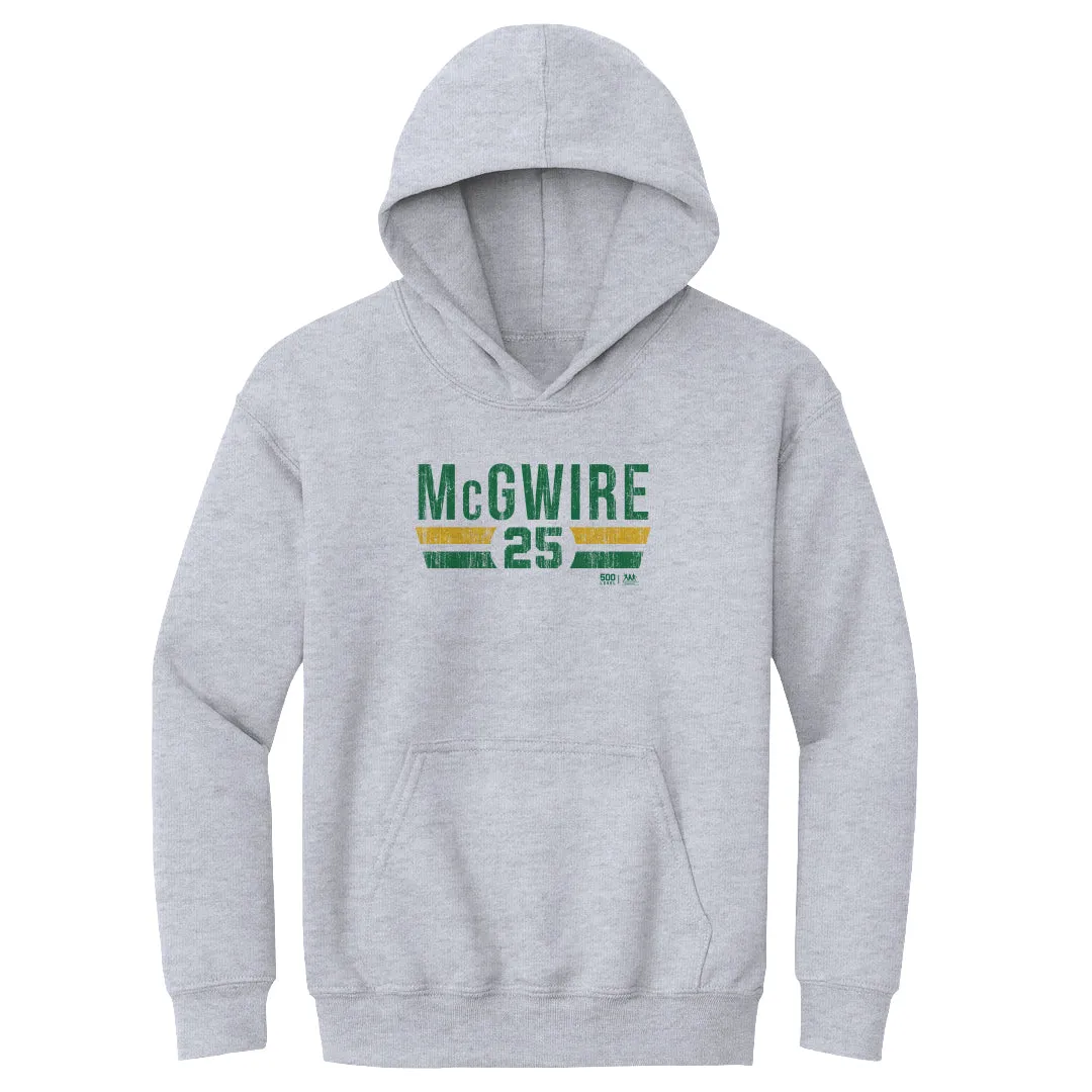 Mark McGwire Oakland Font sold by 500 Level