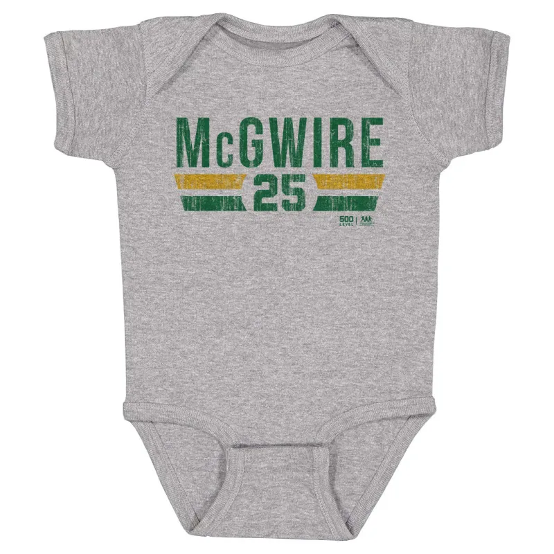 Mark McGwire Oakland Font sold by 500 Level