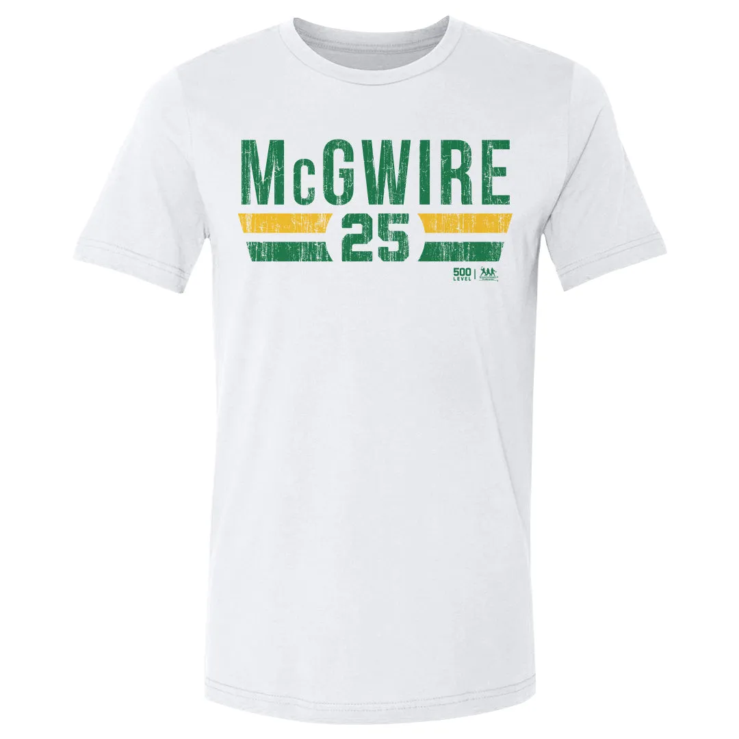 Mark McGwire Oakland Font sold by 500 Level product image thumbnail 3