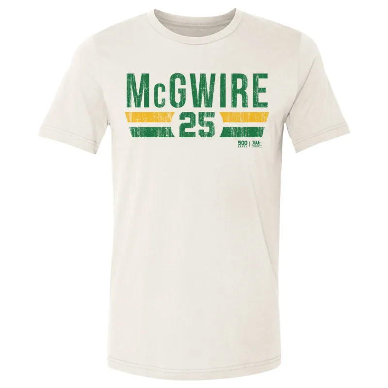 Mark McGwire Oakland Font sold by 500 Level
