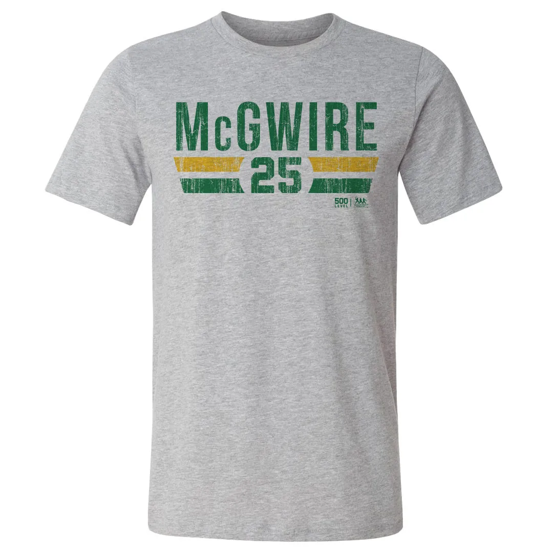 Mark McGwire Oakland Font sold by 500 Level product image thumbnail 2