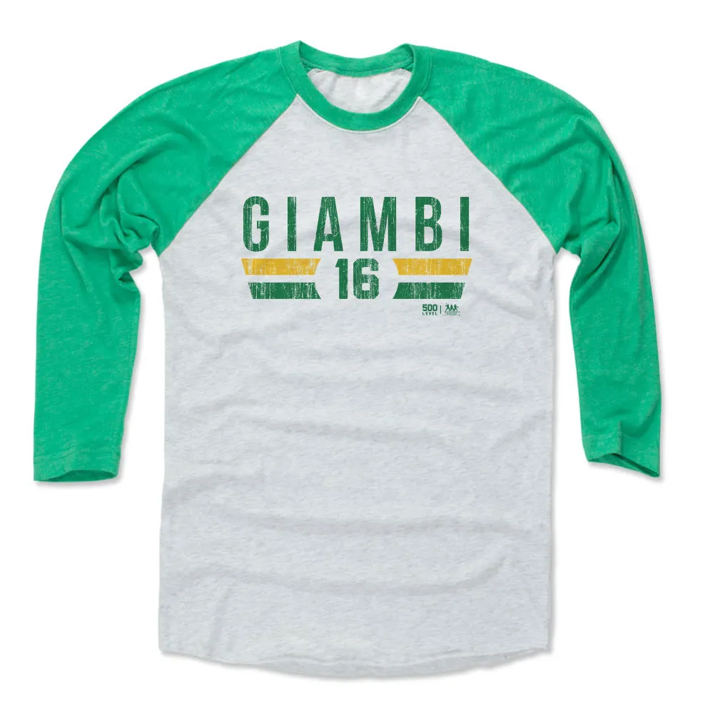 Jason Giambi Oakland Font sold by 500 Level product image thumbnail 2