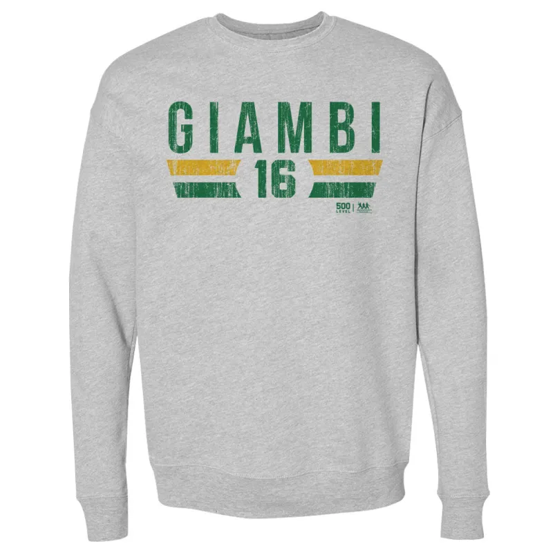 Jason Giambi Oakland Font sold by 500 Level