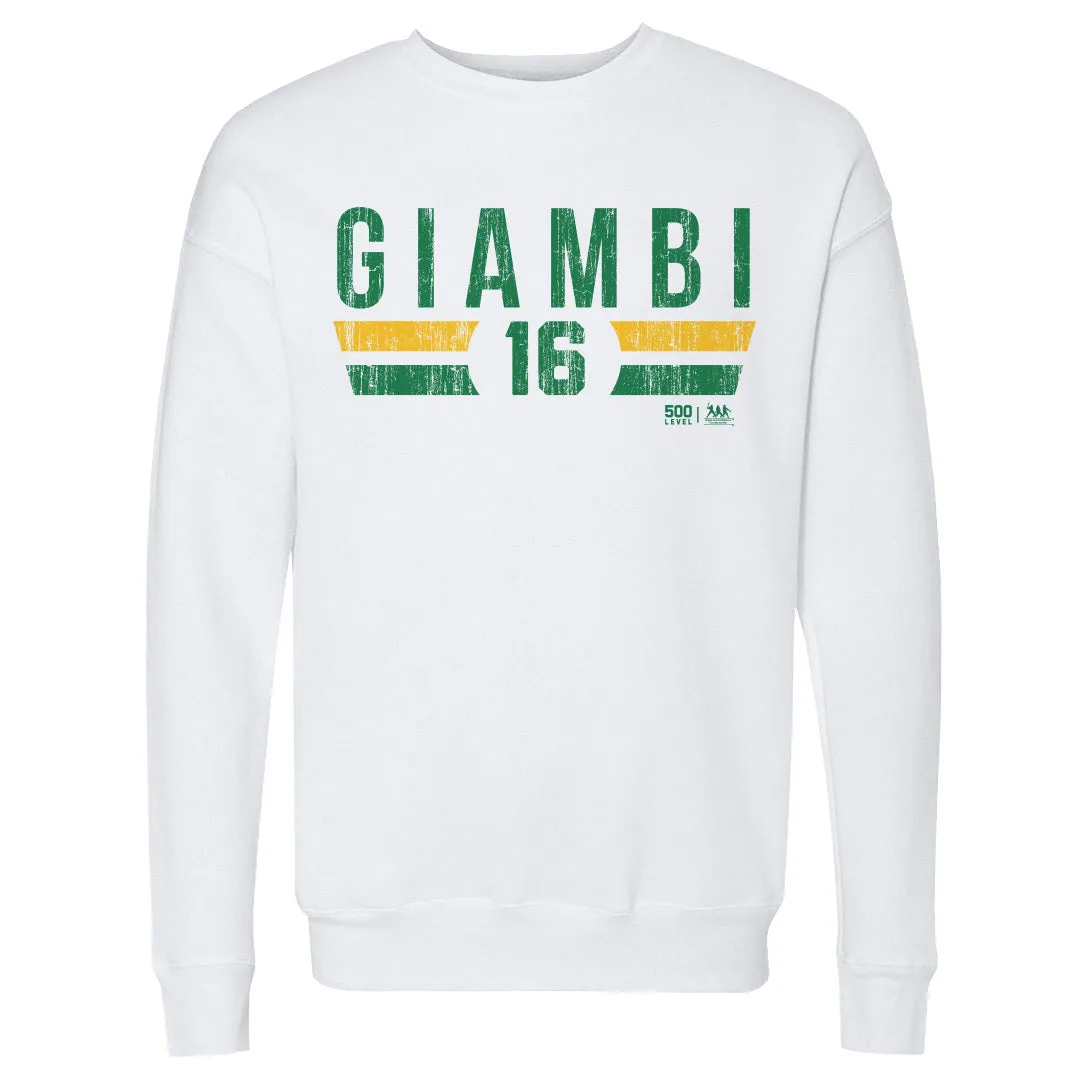 Jason Giambi Oakland Font sold by 500 Level product image thumbnail 2