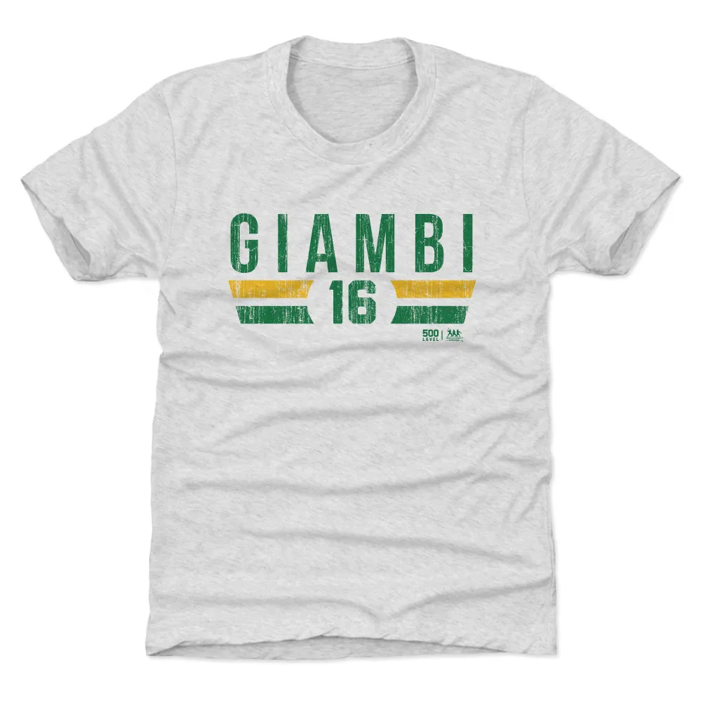 Jason Giambi Oakland Font sold by 500 Level product image thumbnail 2