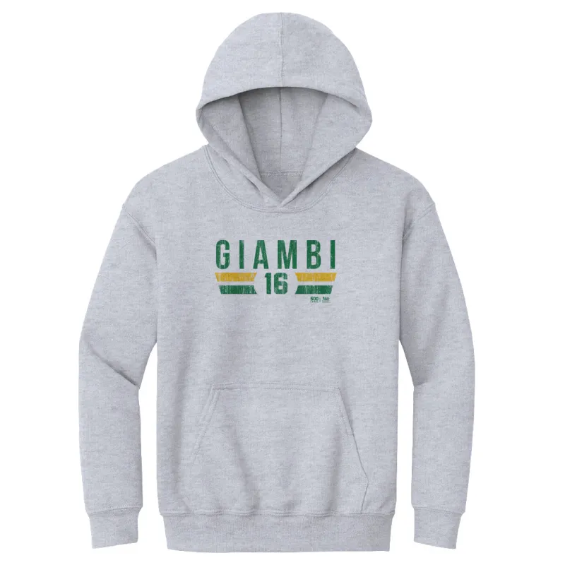 Jason Giambi Oakland Font sold by 500 Level