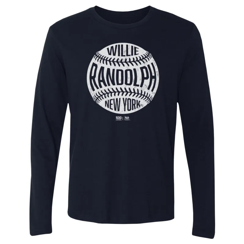 Willie Randolph New York Y Vintage Baseball WHT sold by 500 Level