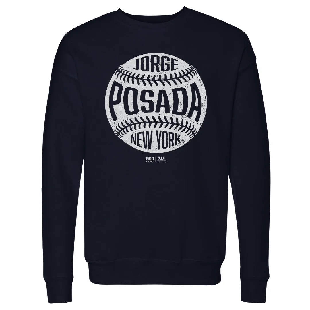 Jorge Posada New York Y Vintage Baseball WHT sold by 500 Level
