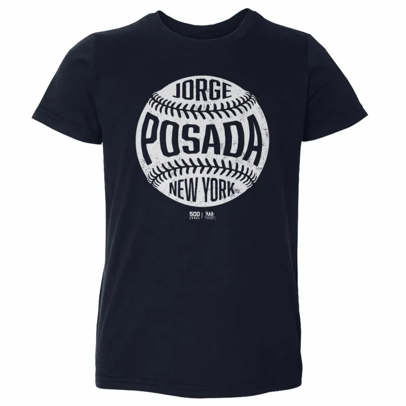 Jorge Posada New York Y Vintage Baseball WHT sold by 500 Level