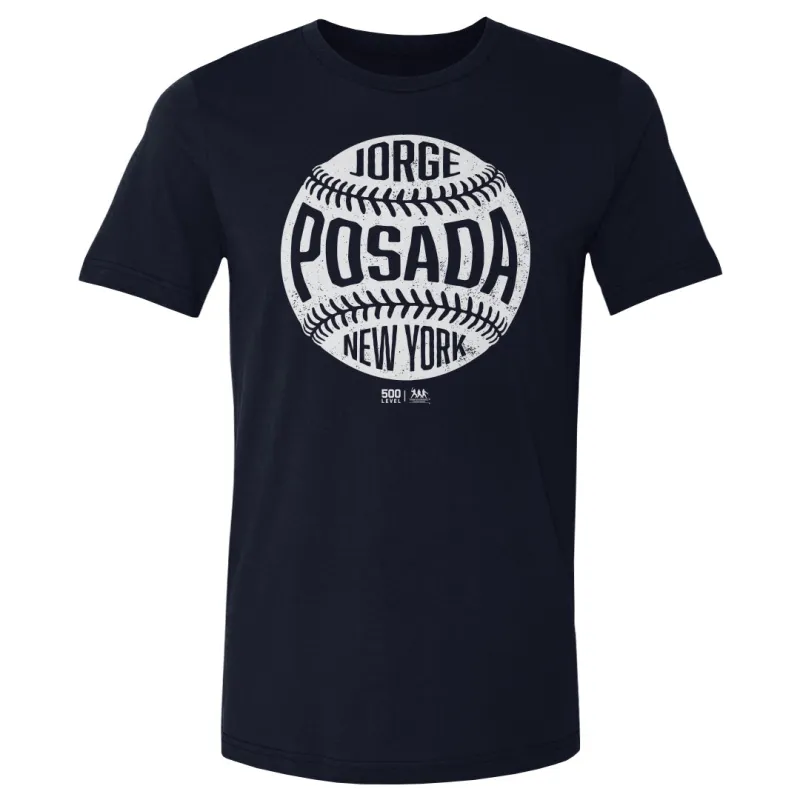 Jorge Posada New York Y Vintage Baseball WHT sold by 500 Level