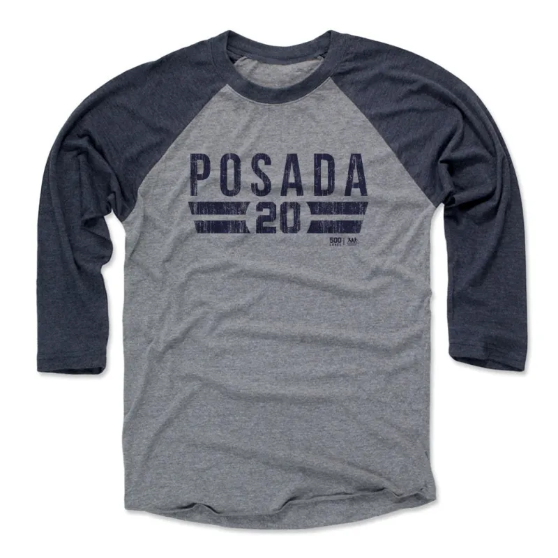 Jorge Posada New York Y Font sold by 500 Level