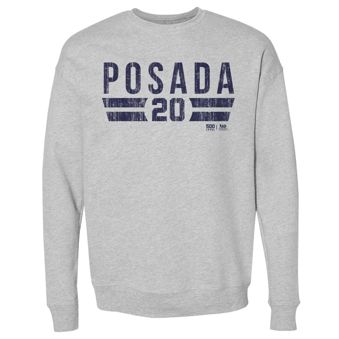 Jorge Posada New York Y Font sold by 500 Level