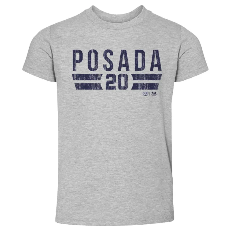 Jorge Posada New York Y Font sold by 500 Level