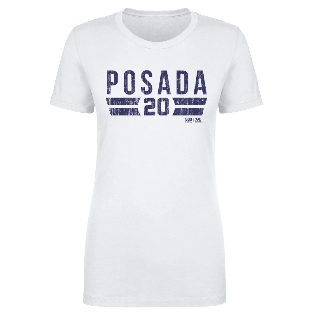 Jorge Posada New York Y Font sold by 500 Level product image thumbnail 2