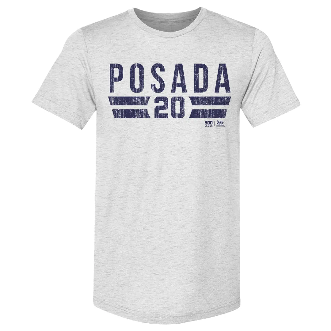 Jorge Posada New York Y Font sold by 500 Level product image thumbnail 2