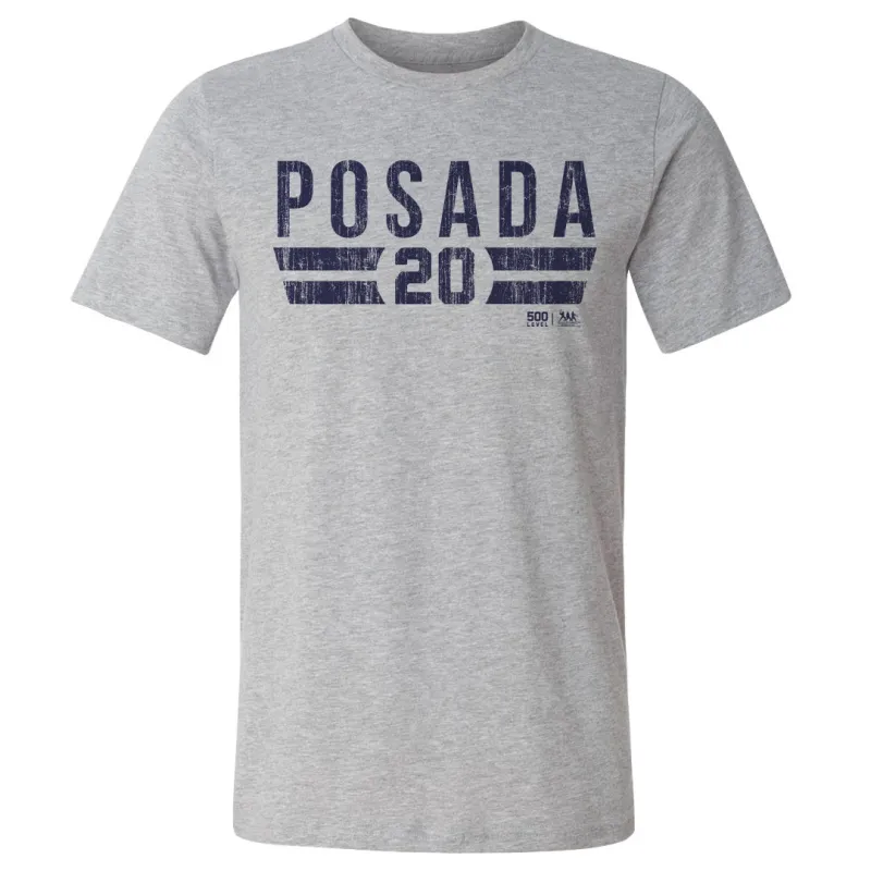 Jorge Posada New York Y Font sold by 500 Level