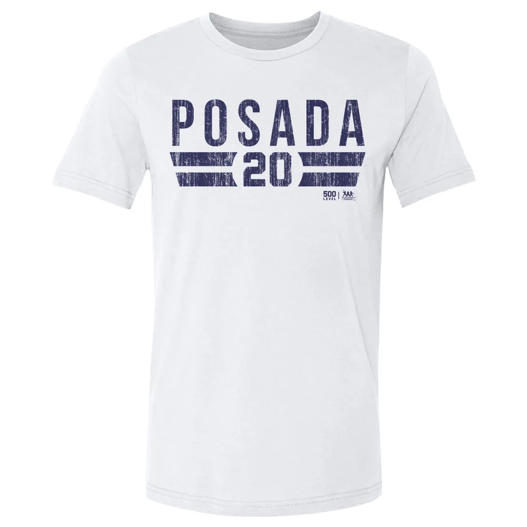 Jorge Posada New York Y Font sold by 500 Level product image thumbnail 3