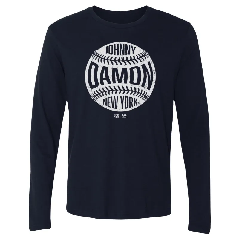 Johnny Damon New York Y Vintage Baseball WHT sold by 500 Level