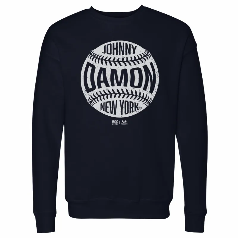 Johnny Damon New York Y Vintage Baseball WHT sold by 500 Level