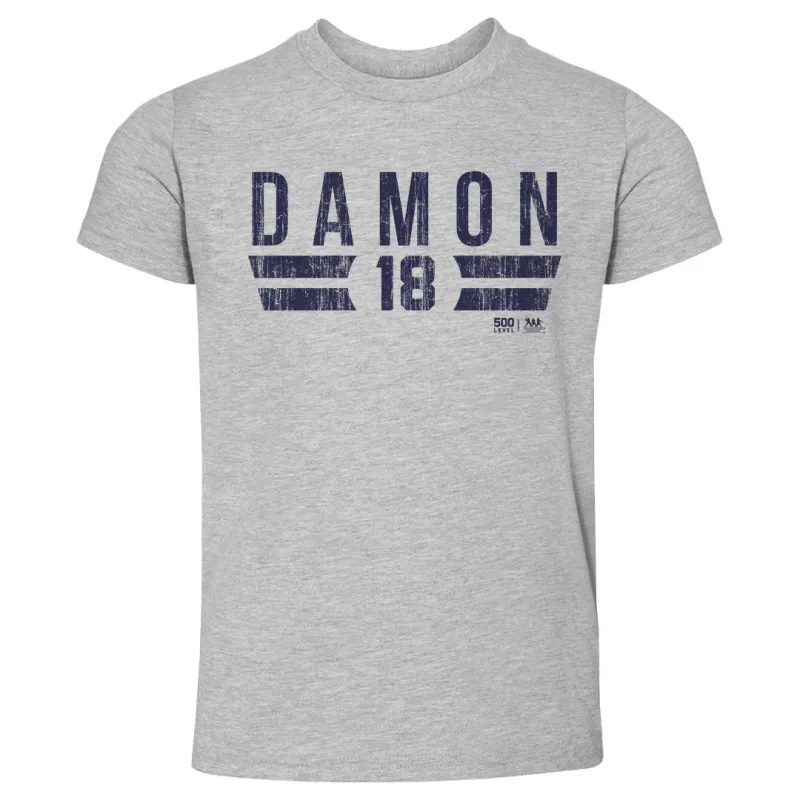 Johnny Damon New York Y Font sold by 500 Level
