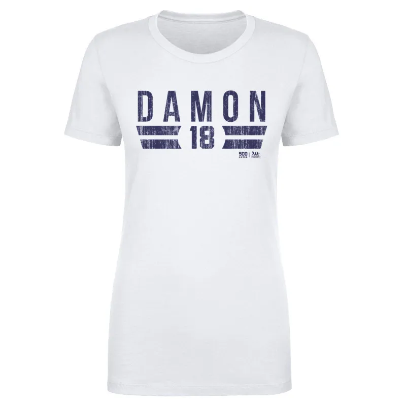 Johnny Damon New York Y Font sold by 500 Level