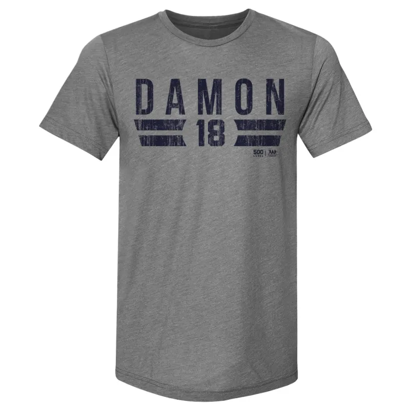 Johnny Damon New York Y Font sold by 500 Level