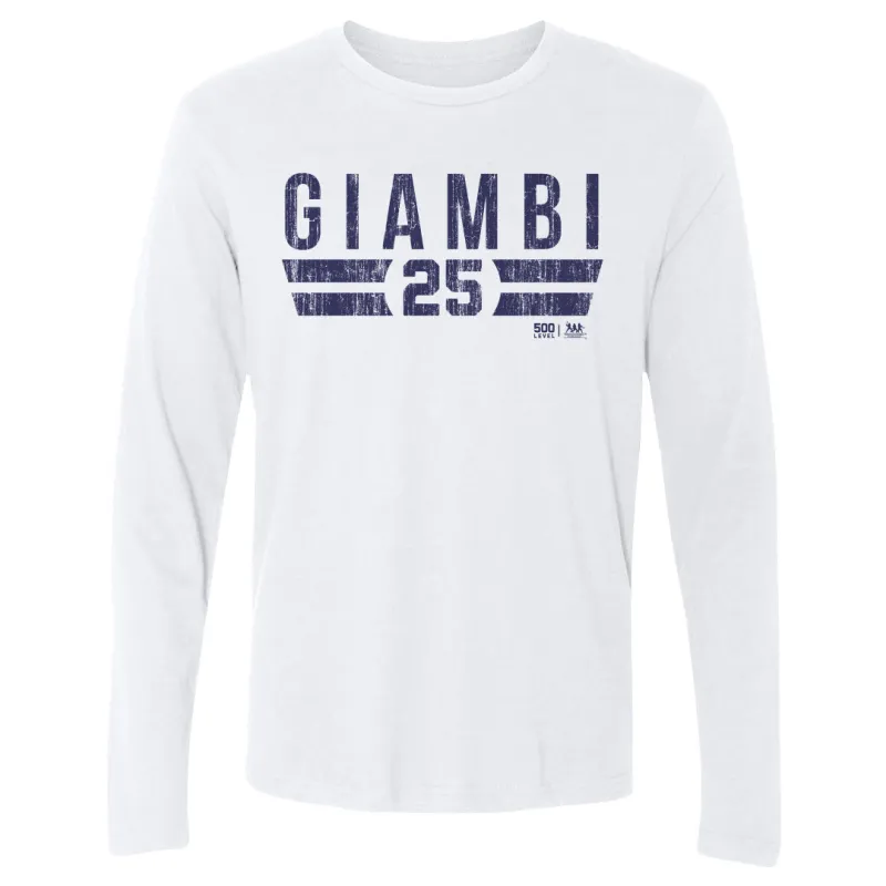 Jason Giambi New York Y Font sold by 500 Level