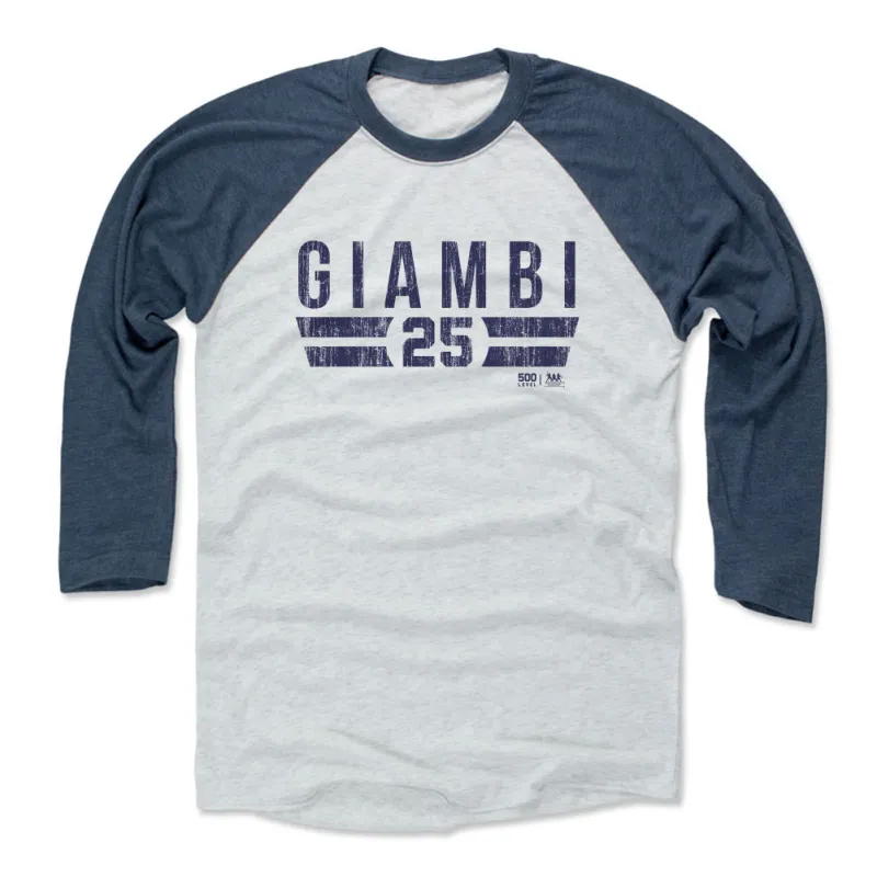 Jason Giambi New York Y Font sold by 500 Level