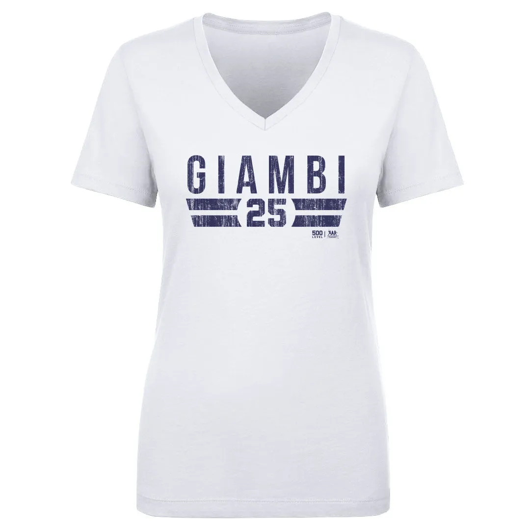Jason Giambi New York Y Font sold by 500 Level