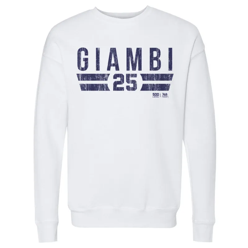 Jason Giambi New York Y Font sold by 500 Level
