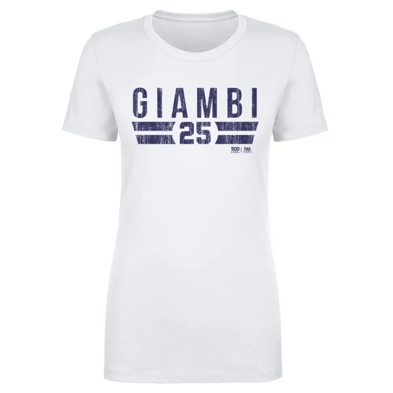 Jason Giambi New York Y Font sold by 500 Level