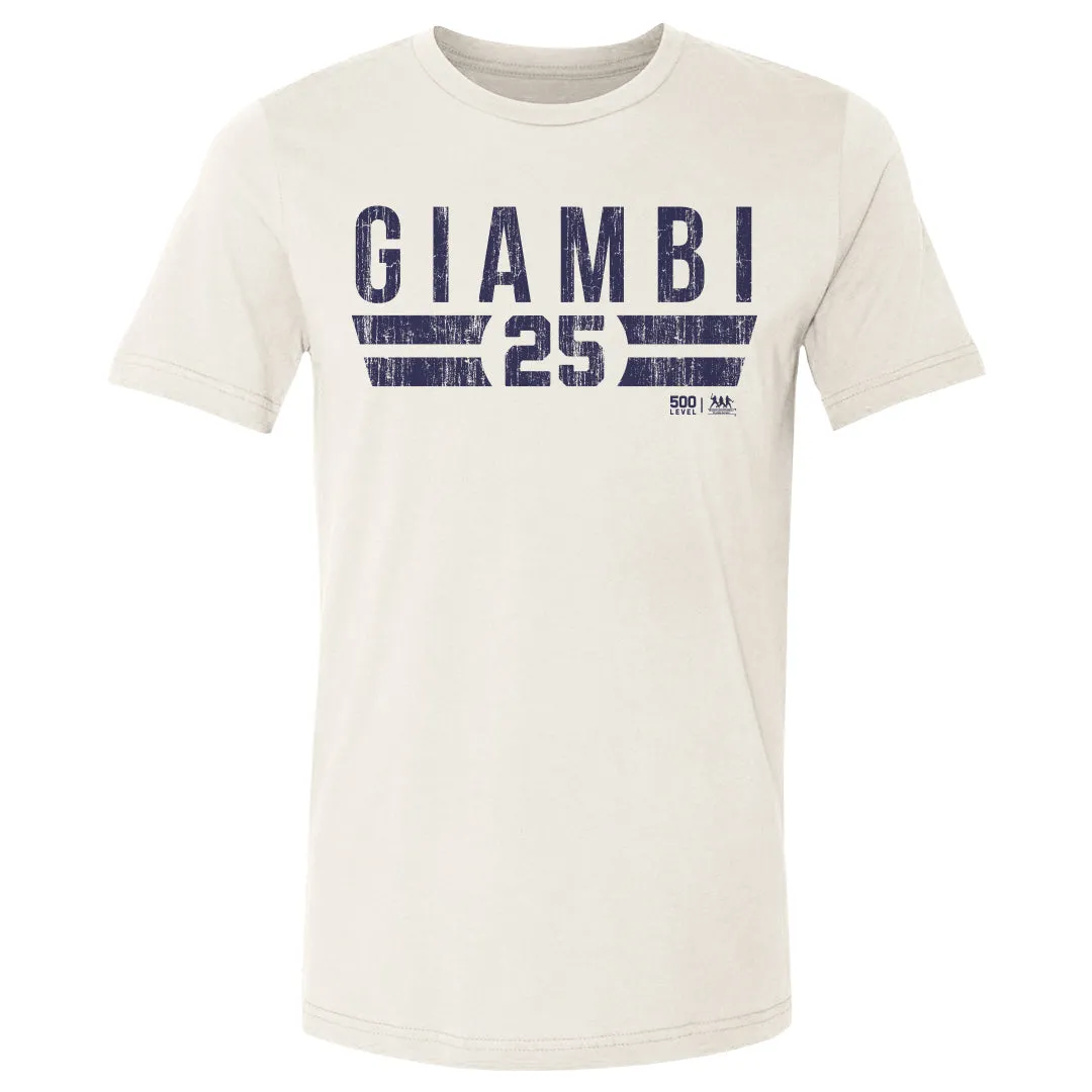 Jason Giambi New York Y Font sold by 500 Level product image thumbnail 3