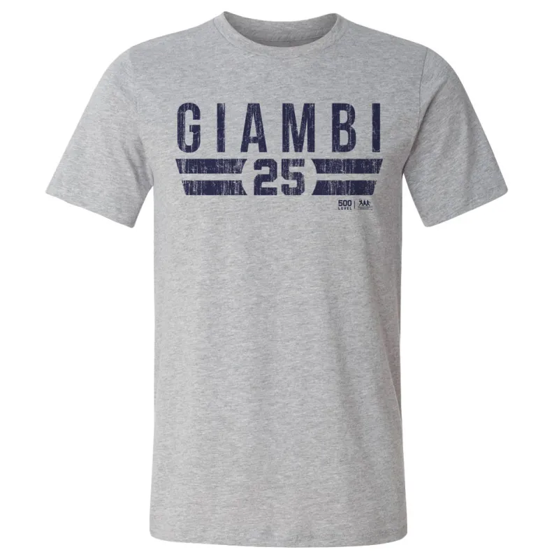 Jason Giambi New York Y Font sold by 500 Level