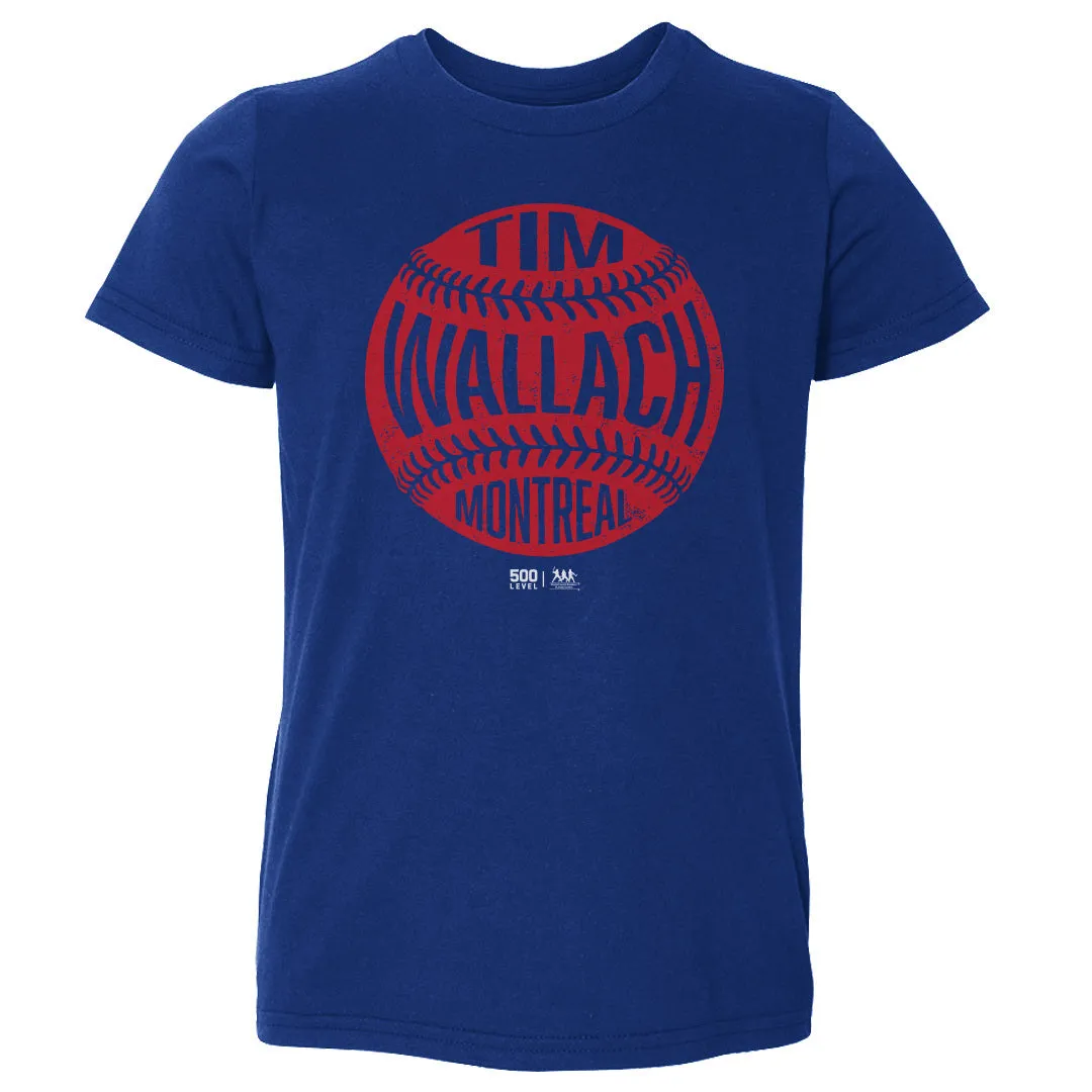 Tim Wallach Montreal Vintage Baseball WHT sold by 500 Level
