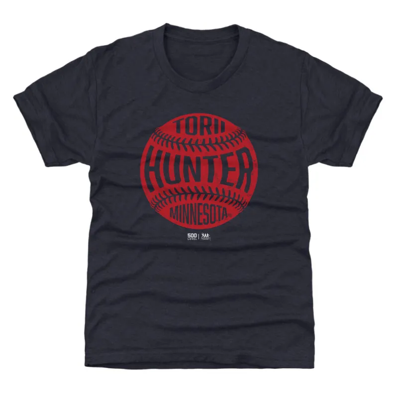 Torii Hunter Minnesota Vintage Baseball WHT sold by 500 Level