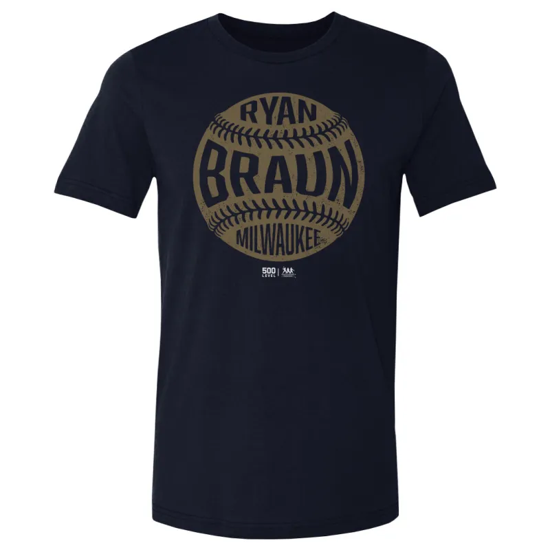 Ryan Braun Milwaukee Vintage Baseball WHT sold by 500 Level