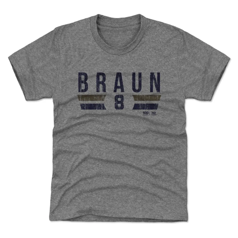 Ryan Braun Milwaukee Font sold by 500 Level product image thumbnail 2