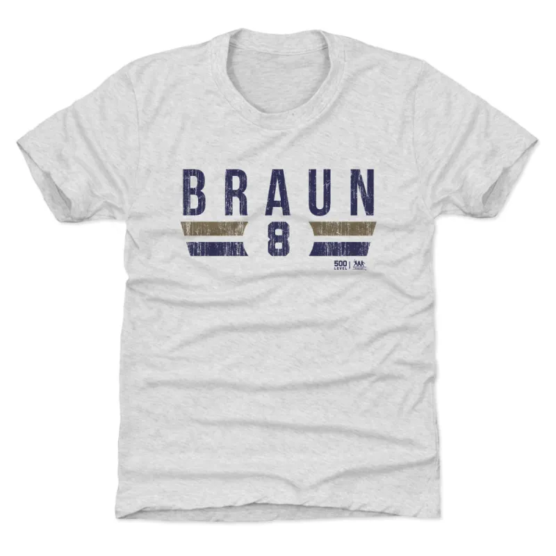 Ryan Braun Milwaukee Font sold by 500 Level