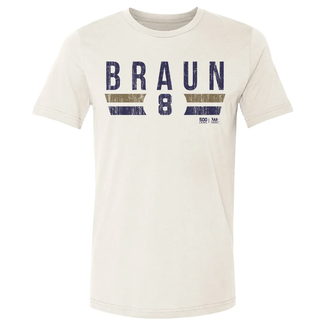 Ryan Braun Milwaukee Font sold by 500 Level