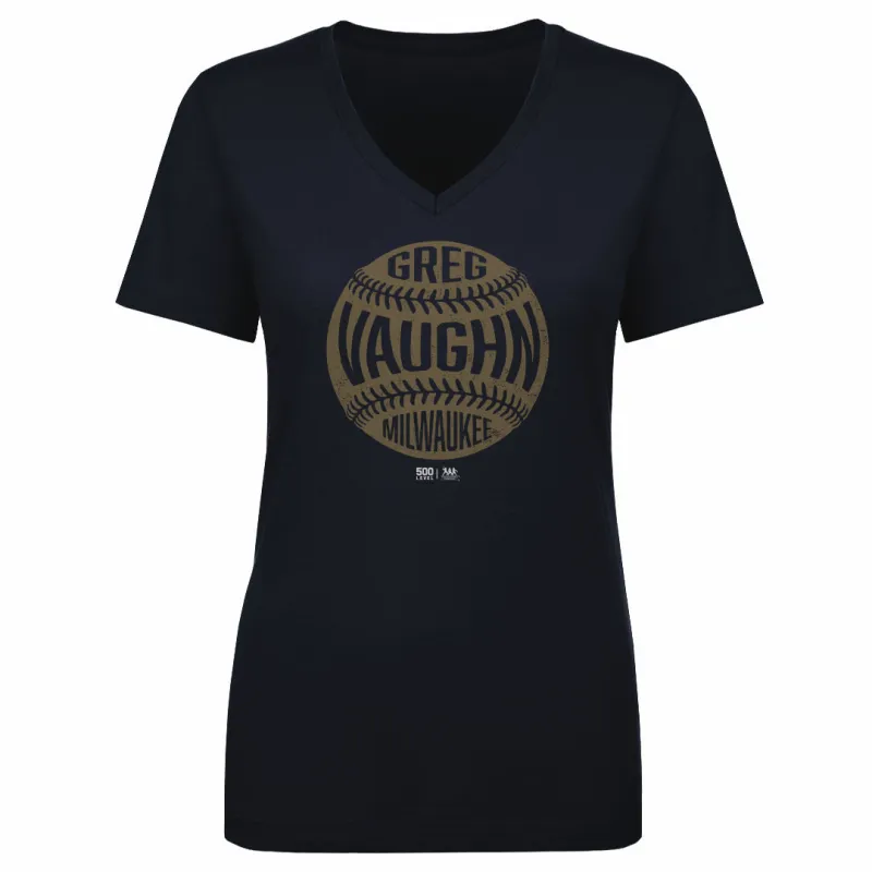 Greg Vaughn Milwaukee Vintage Baseball WHT sold by 500 Level