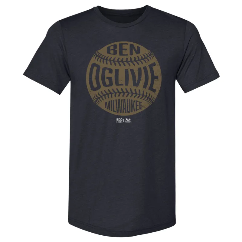 Ben Oglivie Milwaukee Vintage Baseball WHT sold by 500 Level