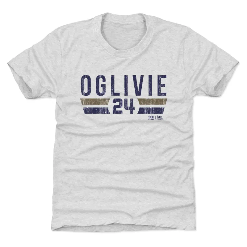 Ben Oglivie Milwaukee Font sold by 500 Level
